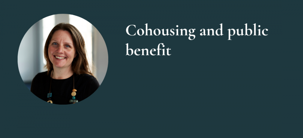 Cohousing and public benefit