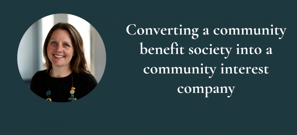Converting a community benefit society into a community interest company