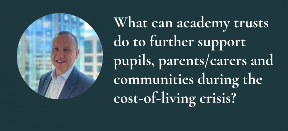 What can academy trusts do to further support pupils, parents/carers and communities during the cost-of-living crisis?