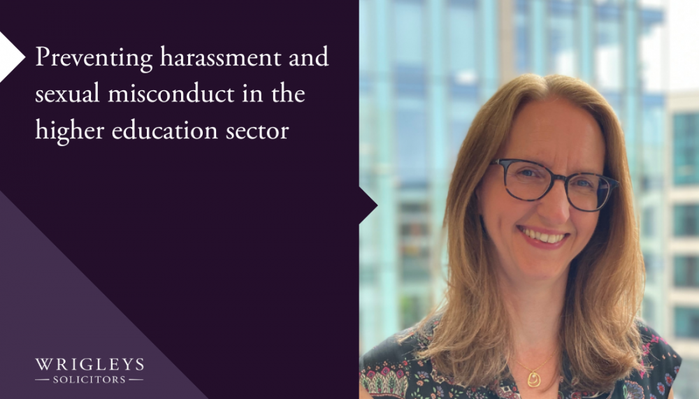 Preventing harassment and sexual misconduct in the higher education ...
