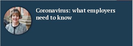 Coronavirus What employers need to know
