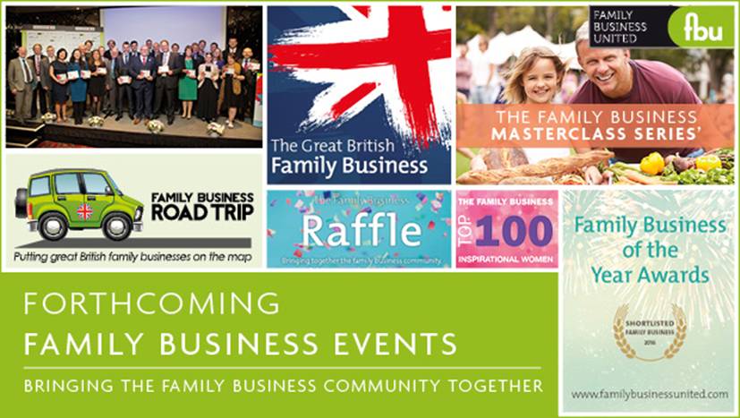 Family Business United 2017 Events